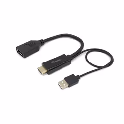 Equip 119039, 0,15 m, HDMI Type A (Standard), DisplayPort, Mâle, Mâle, Droit