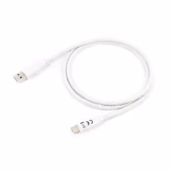 Equip 128364 câble USB 1 m USB 3.2 Gen 1 (3.1 Gen 1) USB A USB C Blanc