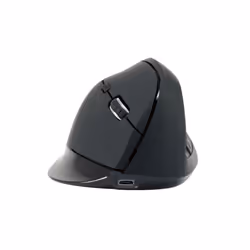 Conceptronic LORCAN03B, Droitier, Conception verticale, Optique, Bluetooth, 1600 DPI, Noir