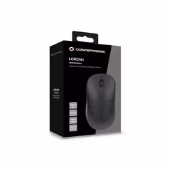 Conceptronic LORCAN04B souris Bureau Ambidextre RF sans fil + Bluetooth Optique 1600 DPI - Vue supplémentaire 8