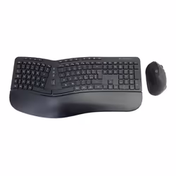 Conceptronic ORAZIO02IT, Taille réelle (100 %), RF sans fil, QWERTY, Noir, Souris incluse