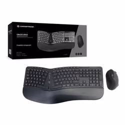 Conceptronic ORAZIO02IT clavier Souris incluse RF sans fil QWERTY Italien Noir - Vue supplémentaire 5