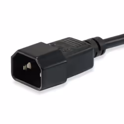 Equip 112101 câble électrique Noir 3 m Coupleur C13 Coupleur C14