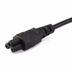 Equip 112151 Noir 3 m Prise d'alimentation type F Coupleur C5 - Vue supplémentaire 3