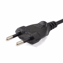 Equip 112161 Noir 3 m Prise d'alimentation type C Coupleur C7 - Vue supplémentaire 2
