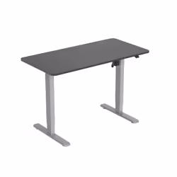 Equip 650811, Droit, Forme rectangulaire, Plastique, Acier inoxydable, Home office, Bureau, Mat