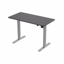 Equip 650811 bureau d'ordinateur Noir, Gris