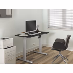 Equip 650811 bureau d'ordinateur Noir, Gris - Vue supplémentaire 7