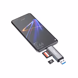 Equip 245460 lecteur de carte mémoire USB 3.2 Gen 1 (3.1 Gen 1) Type-A/Type-C Gris - Vue supplémentaire 5