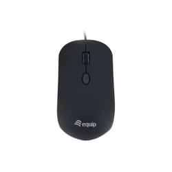 Equip 245114, Ambidextre, Optique, USB Type-A, 1600 DPI, Noir