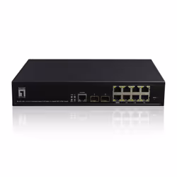 LevelOne GEP-1061, Géré, L2, Gigabit Ethernet (10/100/1000), Connexion Ethernet, supportant l'alimentation via ce port (PoE), ...
