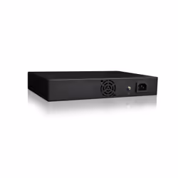 LevelOne GEP-1061 commutateur réseau Géré L2 Gigabit Ethernet (10/100/1000) Connexion Ethernet, supportant l'alimentation via ce port (PoE) Noir