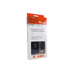 Equip 133441 câble vidéo et adaptateur 0,24 m DisplayPort DVI-D + VGA (D-Sub) + HDMI Noir - Vue supplémentaire 4