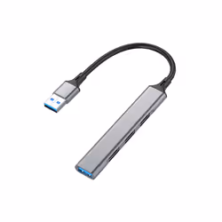 Equip 128960 hub & concentrateur USB 3.2 Gen 1 (3.1 Gen 1) Type-A 5000 Mbit/s Noir, Gris