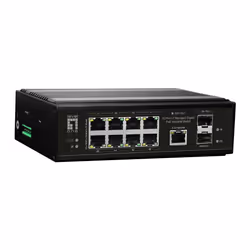 LevelOne IGP-1061, Géré, L2, Gigabit Ethernet (10/100/1000), Connexion Ethernet, supportant l'alimentation via ce port (PoE)