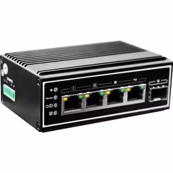 LevelOne IGP-0502, Non-géré, Gigabit Ethernet (10/100/1000), Connexion Ethernet, supportant l'alimentation via ce port (PoE), ...