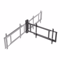Equip 650336 support d'écran plat pour bureau 190,5 cm (75") Noir Mur - Vue supplémentaire 5