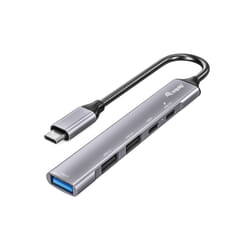 Equip 128962 hub & concentrateur USB 3.2 Gen 1 (3.1 Gen 1) Type-C 5000 Mbit/s Argent