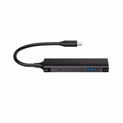 Conceptronic HUBBIES12B hub & concentrateur USB 3.2 Gen 1 (3.1 Gen 1) Type-C 5000 Mbit/s Noir - Vue supplémentaire 4