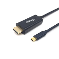 Equip 133413 câble vidéo et adaptateur 3 m USB Type-C HDMI Type A (Standard) Noir