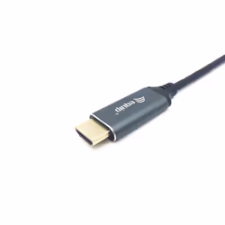Equip 133415 câble vidéo et adaptateur 1 m USB Type-C HDMI Type A (Standard) Noir, Gris - Vue supplémentaire 2