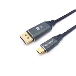 Equip 133422, 2 m, USB Type-C, DisplayPort, Mâle, Mâle, Droit