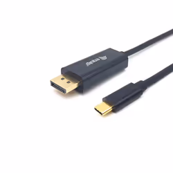 Equip 133426, 1 m, USB Type-C, DisplayPort, Mâle, Mâle, Droit