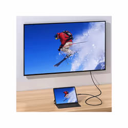 Equip 133426 câble vidéo et adaptateur 1 m USB Type-C DisplayPort Gris - Vue supplémentaire 5