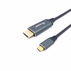 Equip 133416, 2 m, USB Type-C, HDMI Type A (Standard), Mâle, Mâle, Droit