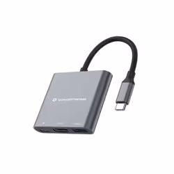 Conceptronic DONN01G, USB 3.2 Gen 1 (3.1 Gen 1) Type-C, 60 W, Noir, Gris, 4K Ultra HD, 30 Hz, HDMI, USB 3.2 Gen 1 (3.1 Gen 1) ...