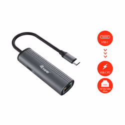 Equip 133486 station d'accueil USB Type-C Noir, Gris