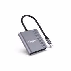 Equip 133488 adaptateur graphique USB 3840 x 2160 pixels Noir, Gris