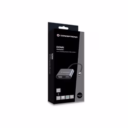 Conceptronic DONN16G Avec fil USB 3.2 Gen 1 (3.1 Gen 1) Type-C Gris - Vue supplémentaire 6