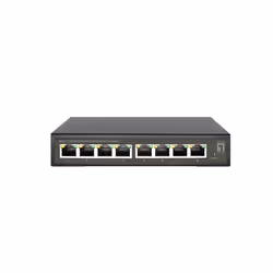 LevelOne GES-2108, Géré, L2, Gigabit Ethernet (10/100/1000), Full duplex