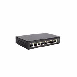 LevelOne GES-2108 commutateur réseau Géré L2 Gigabit Ethernet (10/100/1000) Noir - Vue supplémentaire 4