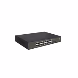 LevelOne GES-2118 commutateur réseau Géré L2 Gigabit Ethernet (10/100/1000) Noir - Vue supplémentaire 4