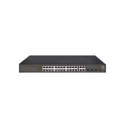 LevelOne GES-2128, Géré, L2, Gigabit Ethernet (10/100/1000), Full duplex, Grille de montage
