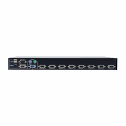 LevelOne KVM-3208 commutateur écran, clavier et souris Grille de montage Noir - Vue supplémentaire 4