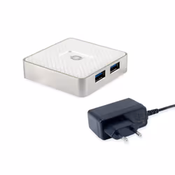 Conceptronic HUBBIES03W, USB 3.2 Gen 1 (3.1 Gen 1) Micro-B, USB 3.2 Gen 1 (3.1 Gen 1) Type-A, 5000 Mbit/s, Blanc, 0,55 m, Chi ...