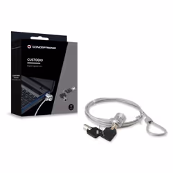 Conceptronic CNBSLOCK15 câble antivol Argent 1,5 m