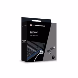 Conceptronic CNBSLOCK15 câble antivol Argent 1,5 m