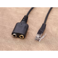 Equip 147944 câble audio 0,25 m RJ-9 2 x 3.5mm Noir - Vue supplémentaire 7