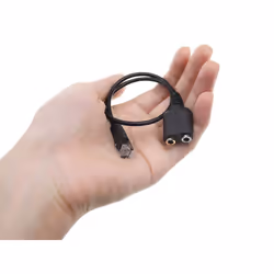 Equip 147944 câble audio 0,25 m RJ-9 2 x 3.5mm Noir - Vue supplémentaire 8