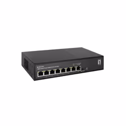 LevelOne GES-2208 commutateur réseau Géré L2 Gigabit Ethernet (10/100/1000) Noir - Vue supplémentaire 4