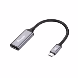 Equip 133491, 0,15 m, USB Type-C, HDMI, Mâle, Femelle, Droit