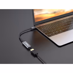 Equip 133491 câble vidéo et adaptateur 0,15 m USB Type-C HDMI Noir, Gris