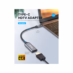 Equip 133491 câble vidéo et adaptateur 0,15 m USB Type-C HDMI Noir, Gris - Vue supplémentaire 4