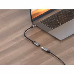 Equip 133492 câble vidéo et adaptateur 0,15 m USB Type-C HDMI Noir, Gris