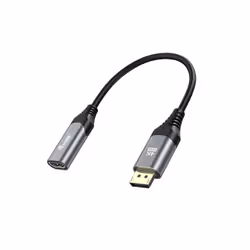 Equip 133445, 0,15 m, DisplayPort, HDMI, Mâle, Femelle, Droit