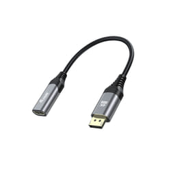 Equip 133445 câble vidéo et adaptateur 0,15 m DisplayPort HDMI Noir, Gris